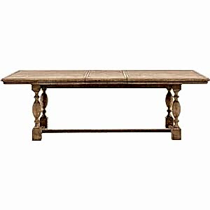 Vancouver Rectangular American Pine Extending Dining Table