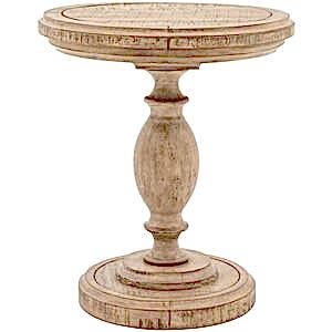 Vancouver American Pine Round Side Table
