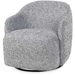 Omega Occasional Chair in Talbot Freckle Grey Fabric