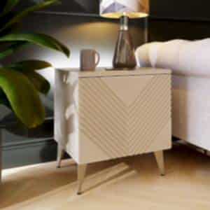 Frank Olsen AVA Lamp Table in Antique White