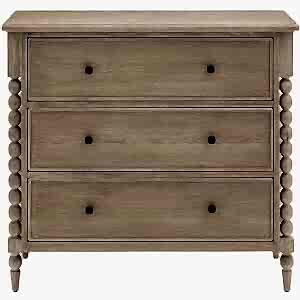 Artisan Limewashed Oak 3 Drawer Chest