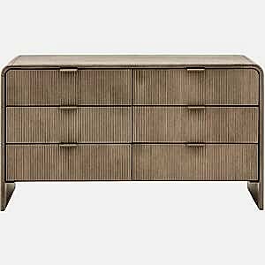 Colonna Mango Wood 6 Drawer Chest