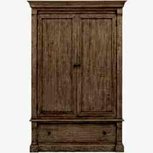 Vancouver American Pine 2 Door Wardrobe