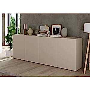 Raveena Sideboard, Four Doors - Cashmere Finish  by Andrew Piggott Contemporary Furniture