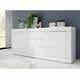 Urbino Sideboard, Two Doors, Three Drawers - Gloss White Finish by Andrew Piggott Contemporary Furniture