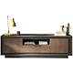 Luna Two Door, One Drawer TV Stand - Lava and Mercure Oak Finish by Andrew Piggott Contemporary Furniture