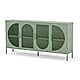 Mallorca Metal Four Door Sideboard - Mint Green Finish by Andrew Piggott Contemporary Furniture